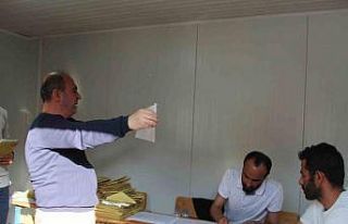 Hatay’da oy sayımı başladı