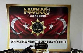 Hatay’da uyuşturucu ile mücadele 5 şüpheli yakalandı