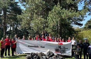 Havran’da ilçe protokolü doğa yürüyüşüne...