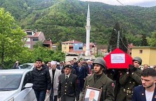 Hayatını kaybeden Kıbrıs gazisi son yolculuğuna...