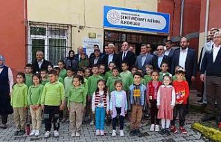 Hisarcıklı şehit itfaiye erinin ismi köy okula...