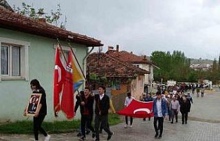 Hisarcık’ta Gençlik Haftası yürüyüşü