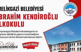 İbrahim Kendiroğlu İlkokulu’nun tanıtım töreni...