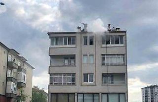 İkamette çıkan yangın söndürüldü