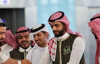 İlk hacı kafilesi Suudi Arabistan’da