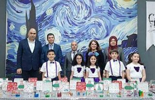 İlkokul öğrencilerinden sanat günü