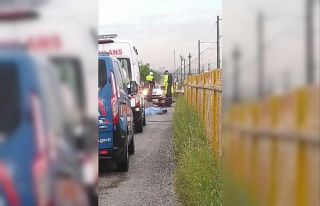 İşe giderken canından oldu