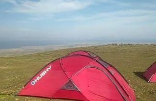 İspanyol dağcılar Süphan Dağı’na tırmandı