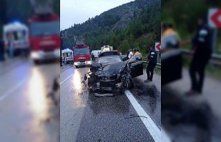 Isparta-Antalya karayolunda zincirleme kaza: 1 ölü,...