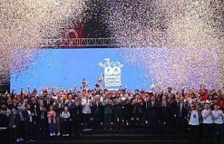 İstanbul Gençlik Oyunları’nın ödül töreni...
