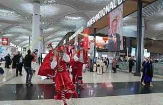 İstanbul Havalimanı’nda 19 Mayıs coşkuyla kutlandı