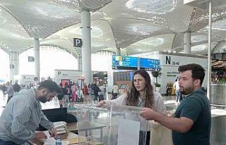 İstanbul Havalimanı’nda seçim yoğunluğu: 20...