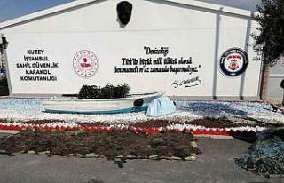 İstanbul yasadışı avlanan yarım ton kalkan balığı...