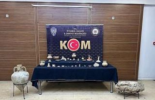 İstanbul’da 82 adet tarihi eser ele geçirildi