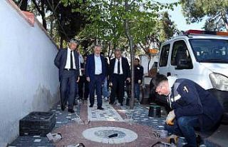 İstasyon Caddesi yenileniyor, kent estetiğine uygun...