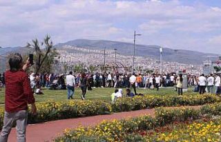 İzmir’de bahar havası
