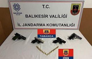 Jandarma’dan Erdek ve Edremit ilçelerinde operasyon