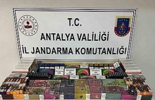 Jandarmadan kaçak ve elektronik sigara operasyonu
