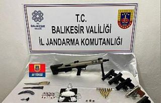 Jandarmadan uyuşturucu imalathanesine baskın