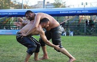 Kağıthane Yağlı Güreşlerinde Şampiyon Gümüşalan...