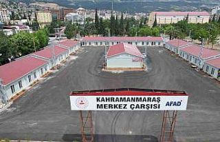 Kahramanmaraş ’Merkez Prefabrik Çarşı’ hizmete...