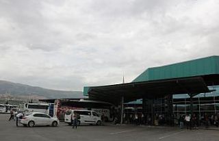 Kahramanmaraş otogarında seçim yoğunluğu