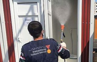 Kahramanmaraş’ta ortak kullanım alanlarında temizlik...