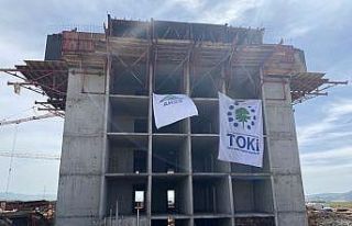 Kalıcı deprem konutları hızla yükseliyor