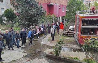 Kalorifer kazanının neden olduğu yangın korkuttu