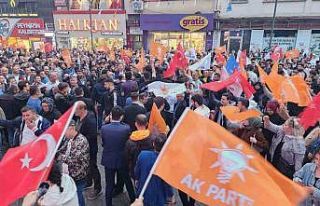 Karabük’te Erdoğan’ın seçim zaferi için kutlamalar...