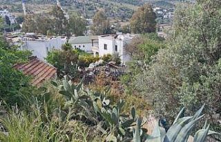 Karavanda yanarak can verdi