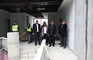 Kars Valisi Türker Öksüz, Yeni Otogar inşaatını...