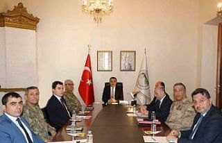 Kars’ta güvenlik ve asayiş toplantısı yapıldı