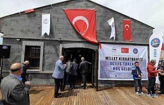 Kars’ta Millet Kıraathanesi açıldı