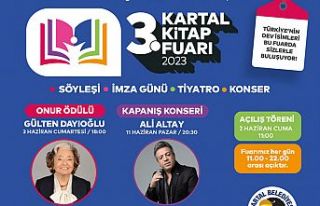 KARTAL KİTAP FUARI 3. KEZ KAPILARINI AÇIYOR