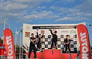 Karting şampiyonasına Büyükşehir yarışçıları...