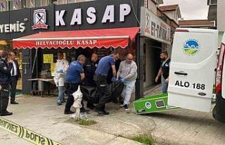 Kasap dükkanında kanlı hesaplaşma: 1 ölü