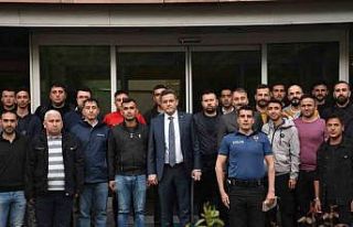 Kastamonu’dan 64 polis deprem bölgesine uğurlandı