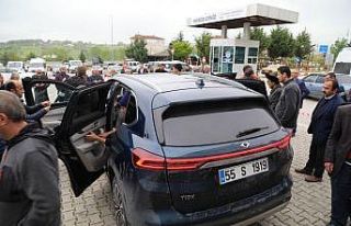 Kavak’ta Togg’a yoğun ilgi