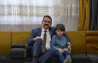 Kaymakam Ateş şehit ailelerini ve gazileri ziyaret...