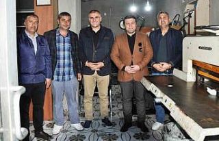 Kaymakam Ocak’tan gazetecilere ziyaret