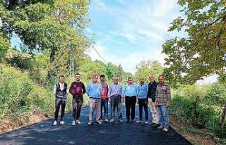 Kaynarca’da o mahalleye 5 kilometrelik sıcak asfalt