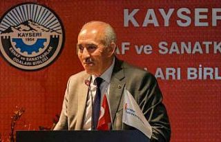 Kayseri Vergi Dairesi Başkanı İbrahim Kaya, esnaf...