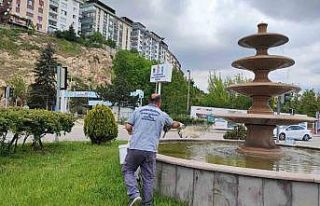 Keçiören’de larvasit uygulaması ve ilaçlama...