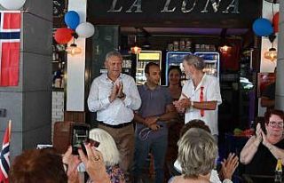 Kemer’de Norveç milli bayramı kutlandı