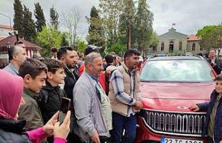 Keşan’da tanıtılan Togg büyük ilgi çekti