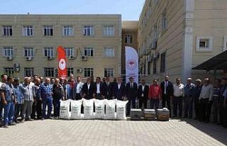 Kilisli arıcılara şeker desteği