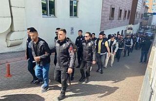 Kökünü Kurutma Operasyonu’nda 37 tutuklama