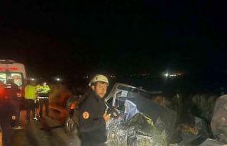 Kontrolden çıkan otomobil kayaya çarptı: 1 yaralı