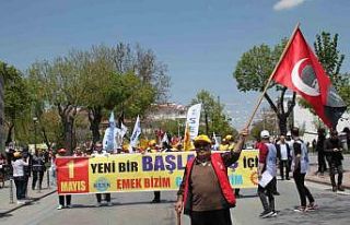 Konya’da 1 Mayıs kutlamaları